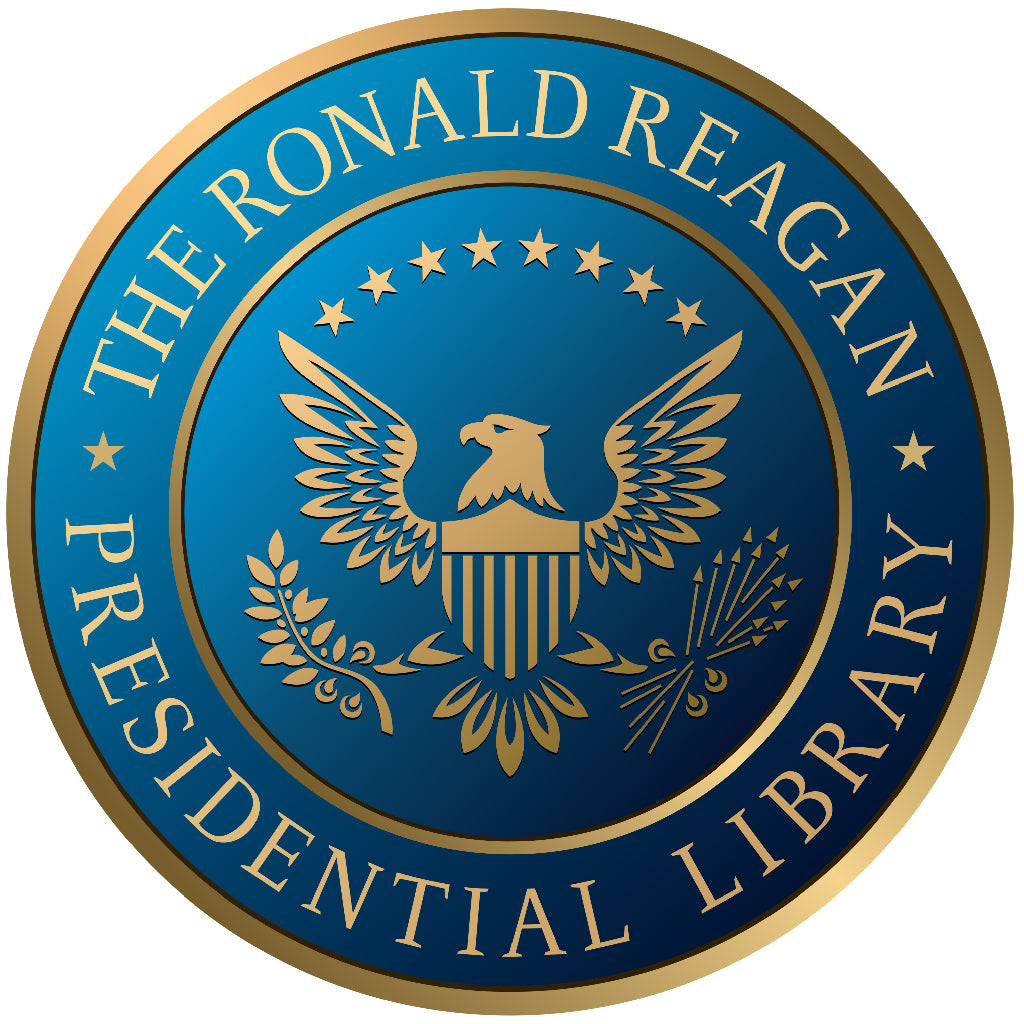 Ronald Reagan Presidential Tribute T-Shirt - Black, Red, Blue