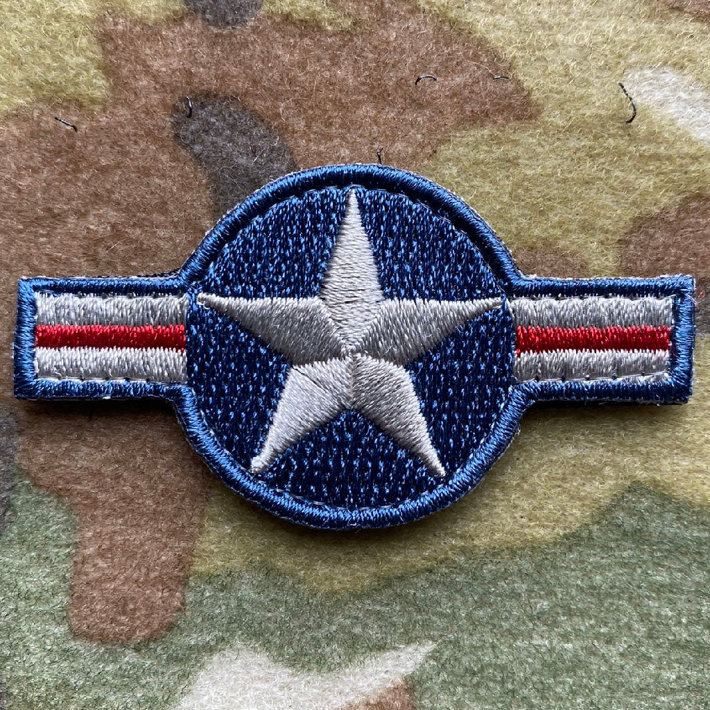 USA Roundel Patch - Die-Cut