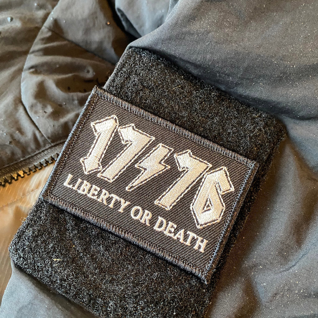 1776 - Liberty Or Death - 2"x3" Tactical Patch