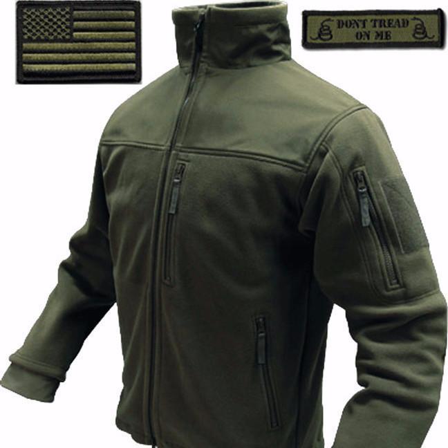 Condor Tactical Jackets + Patches - Olive Drab