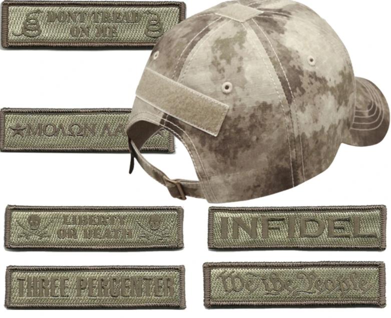Build A Kryptek/Multicam Tactical Cap - Choose Hat & 2 Patches