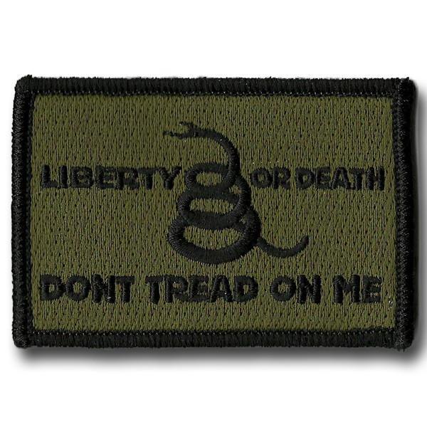 Culpeper/Liberty or Death Tactical Hat Patches