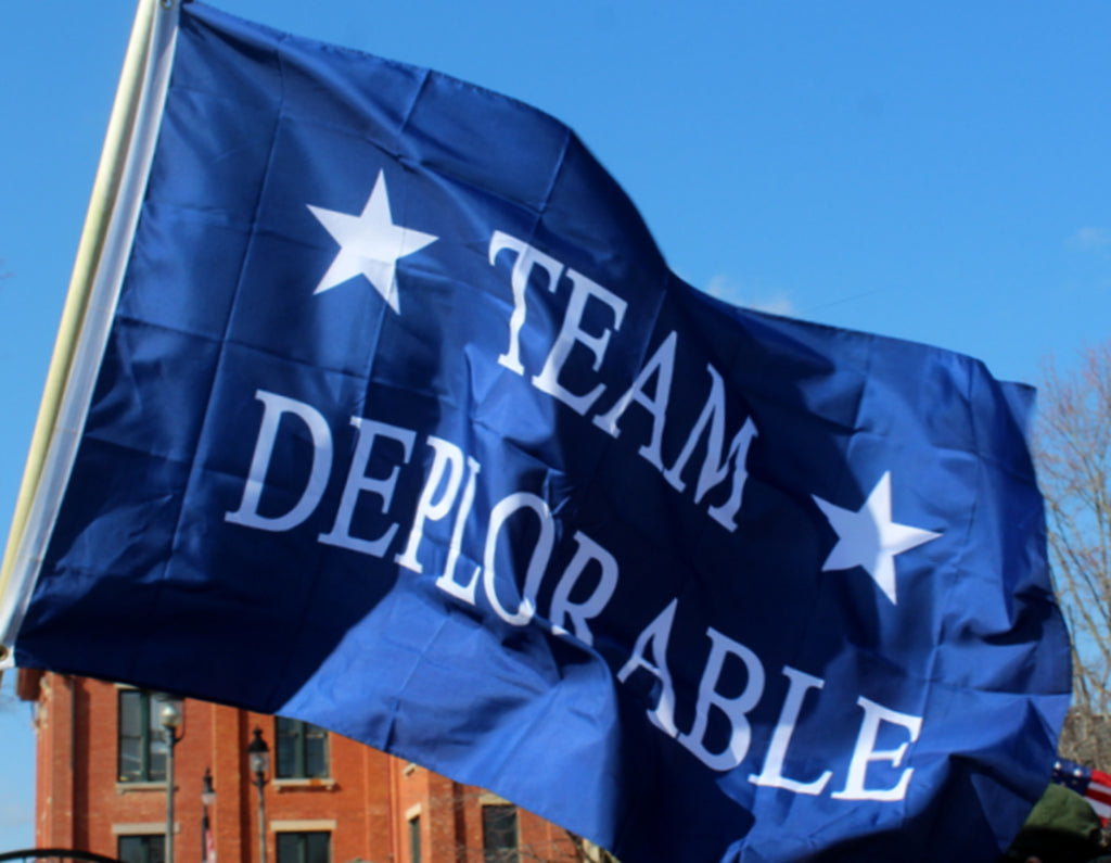 Team Deplorable 3x5 ft Super Poly Flag