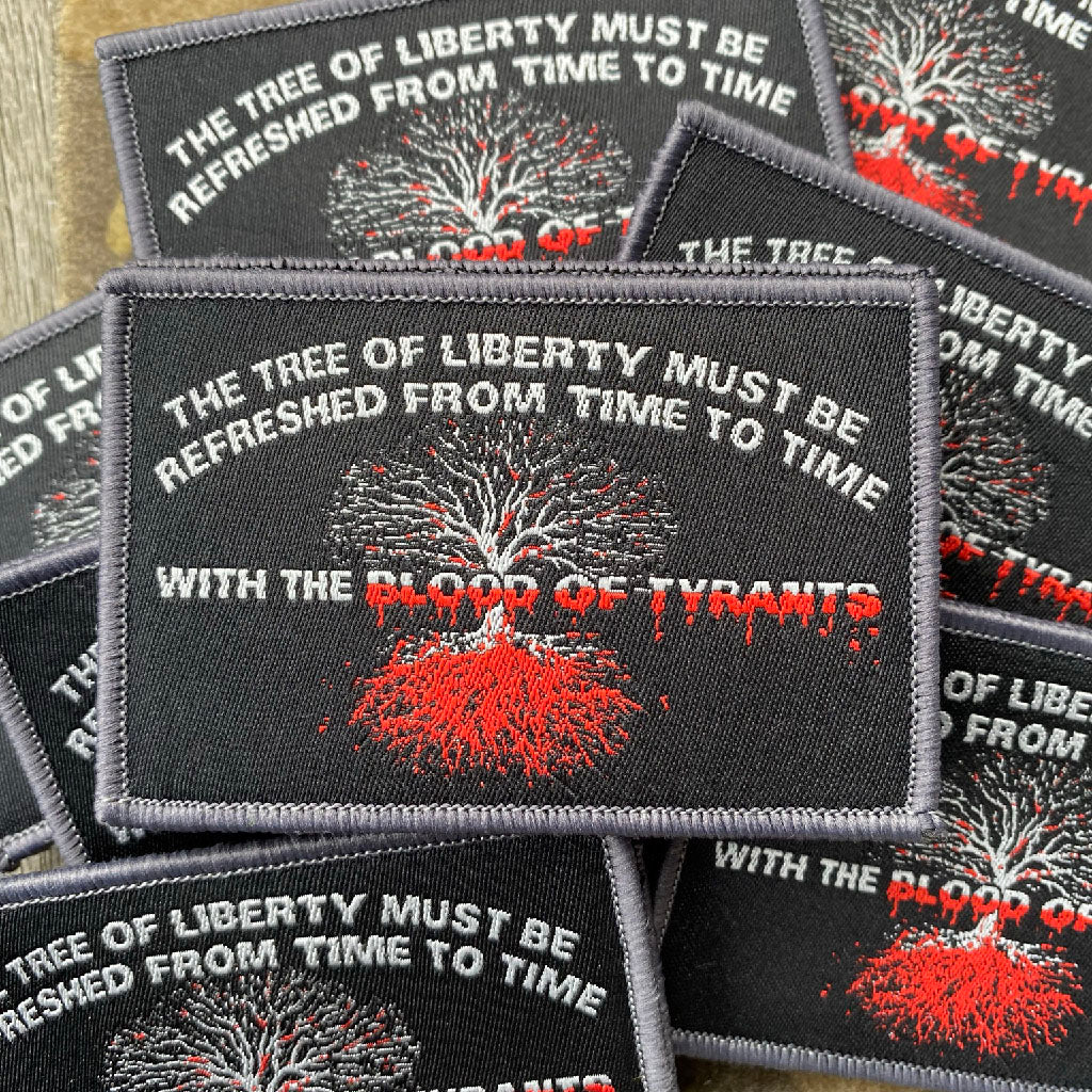 Blood Of Tyrants - Liberty Tree Tactical Patch - 2" x 3"