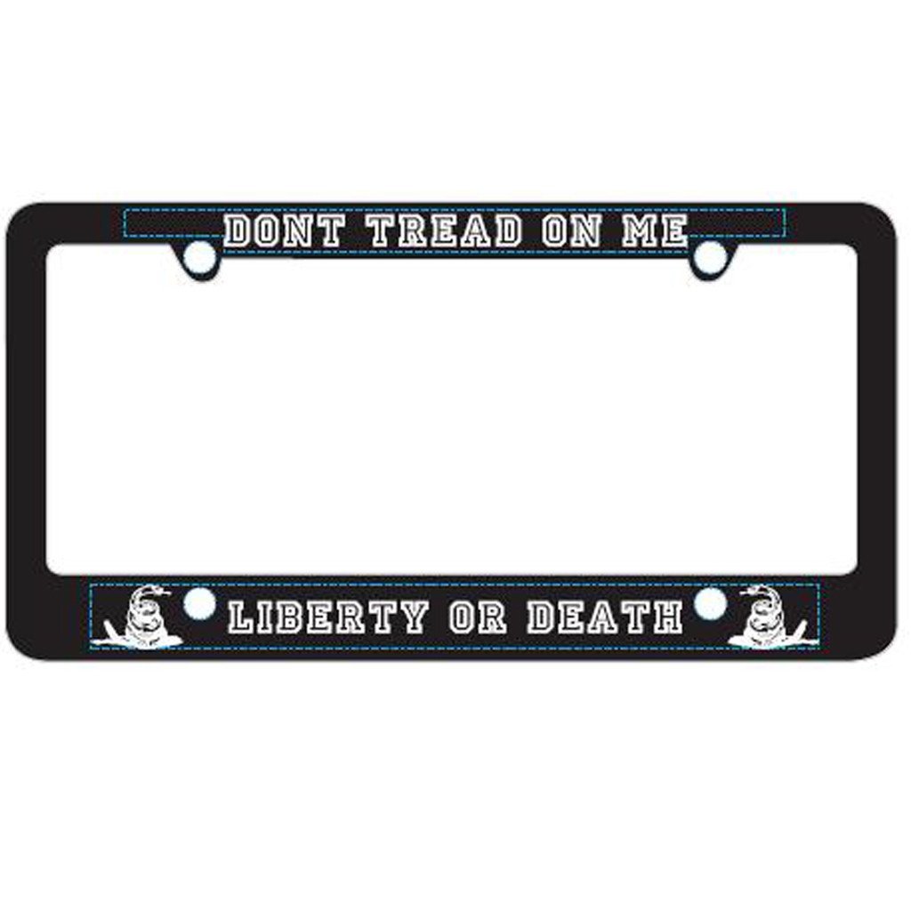 Don't Tread On Me License Plate Frame
