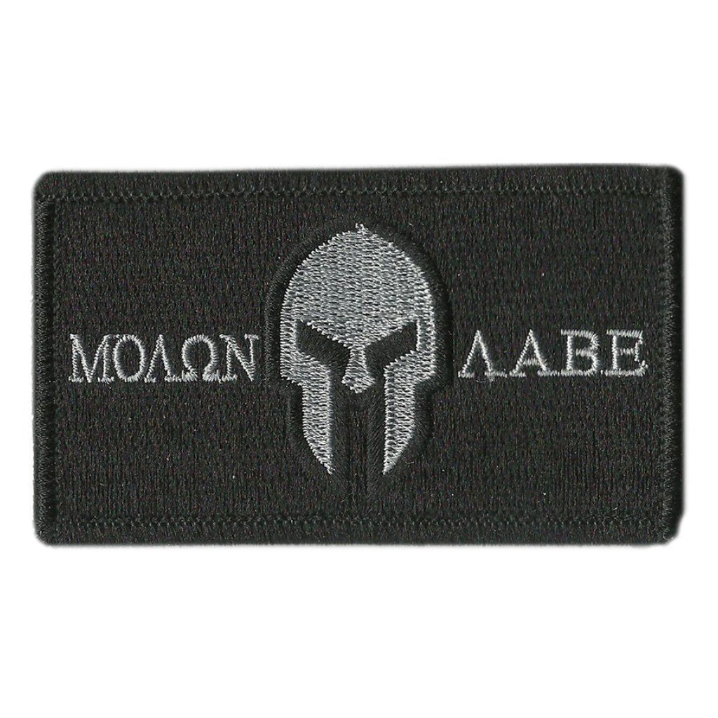 2" x 3.5" Molon Labe Tactical Patch - Made to Fit- 5.11/Rothco caps