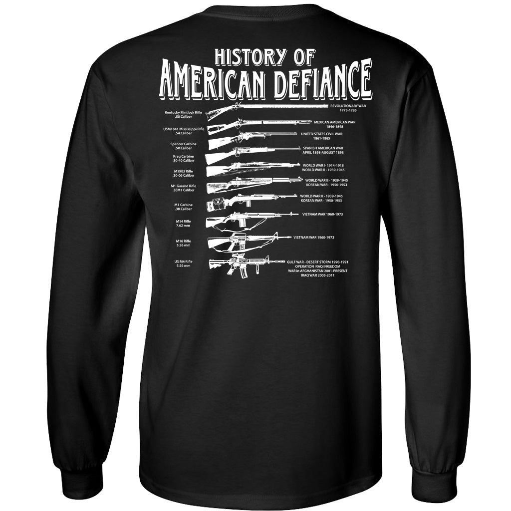 Historical Rifle Black Longsleeve T-Shirt
