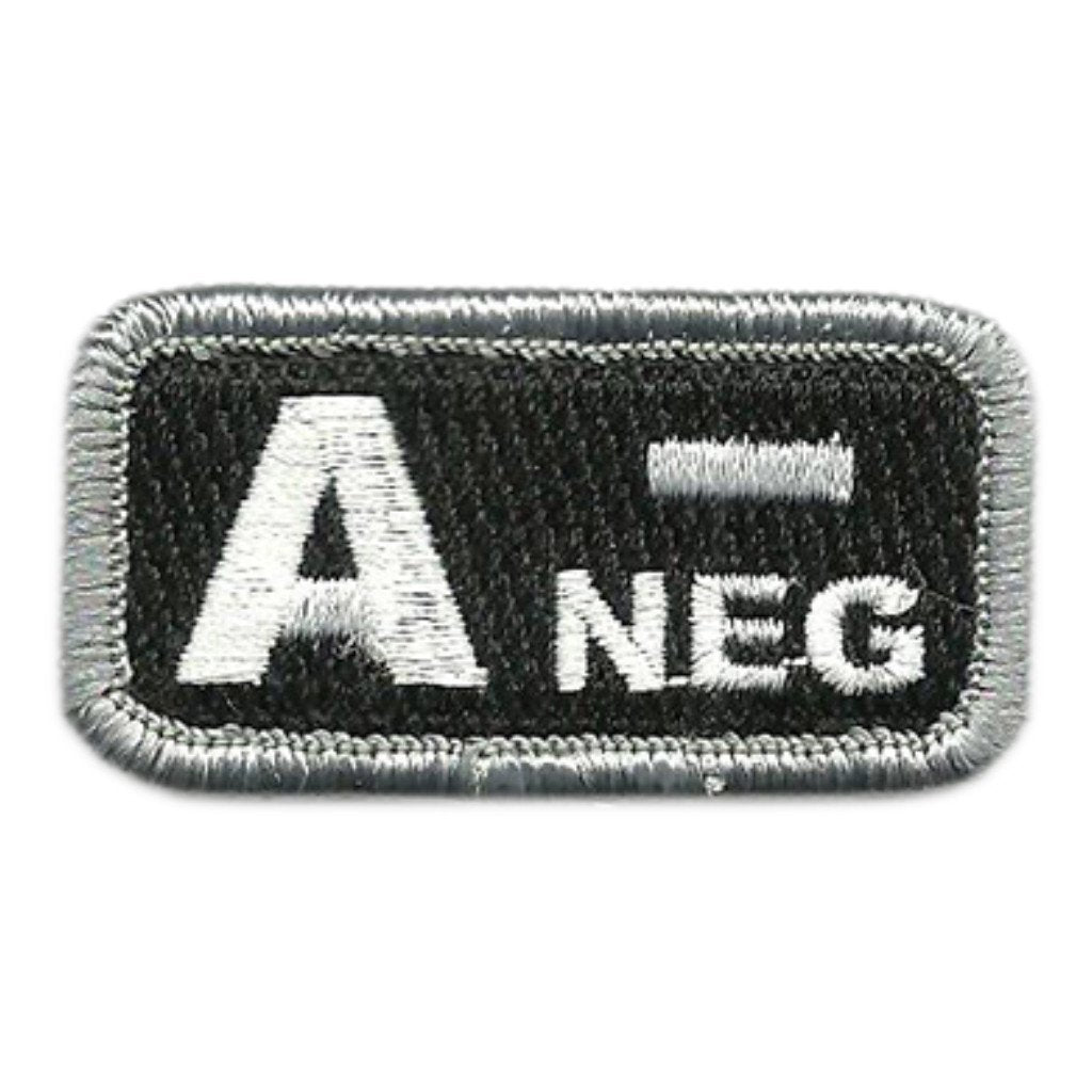 Blood Type Patches - Type A Negative - 2" x 1"