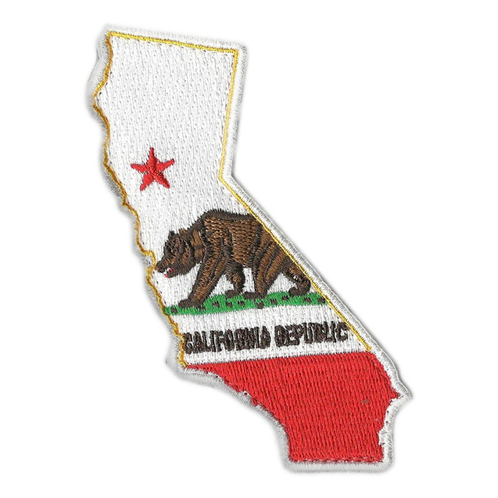 California Patch - Die-Cut