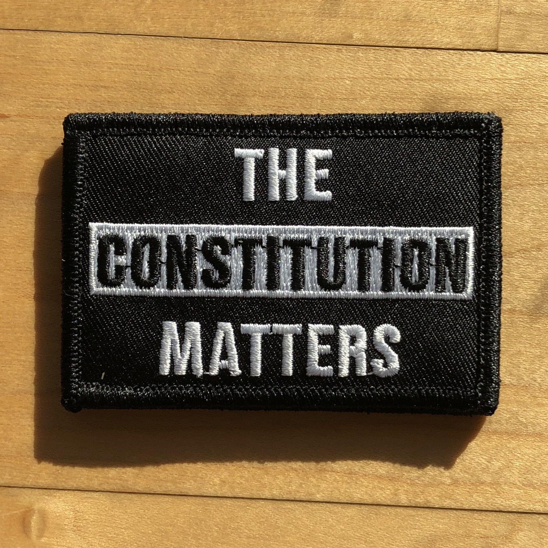 The Constitution Matters Tactical Patch - 2"x3"