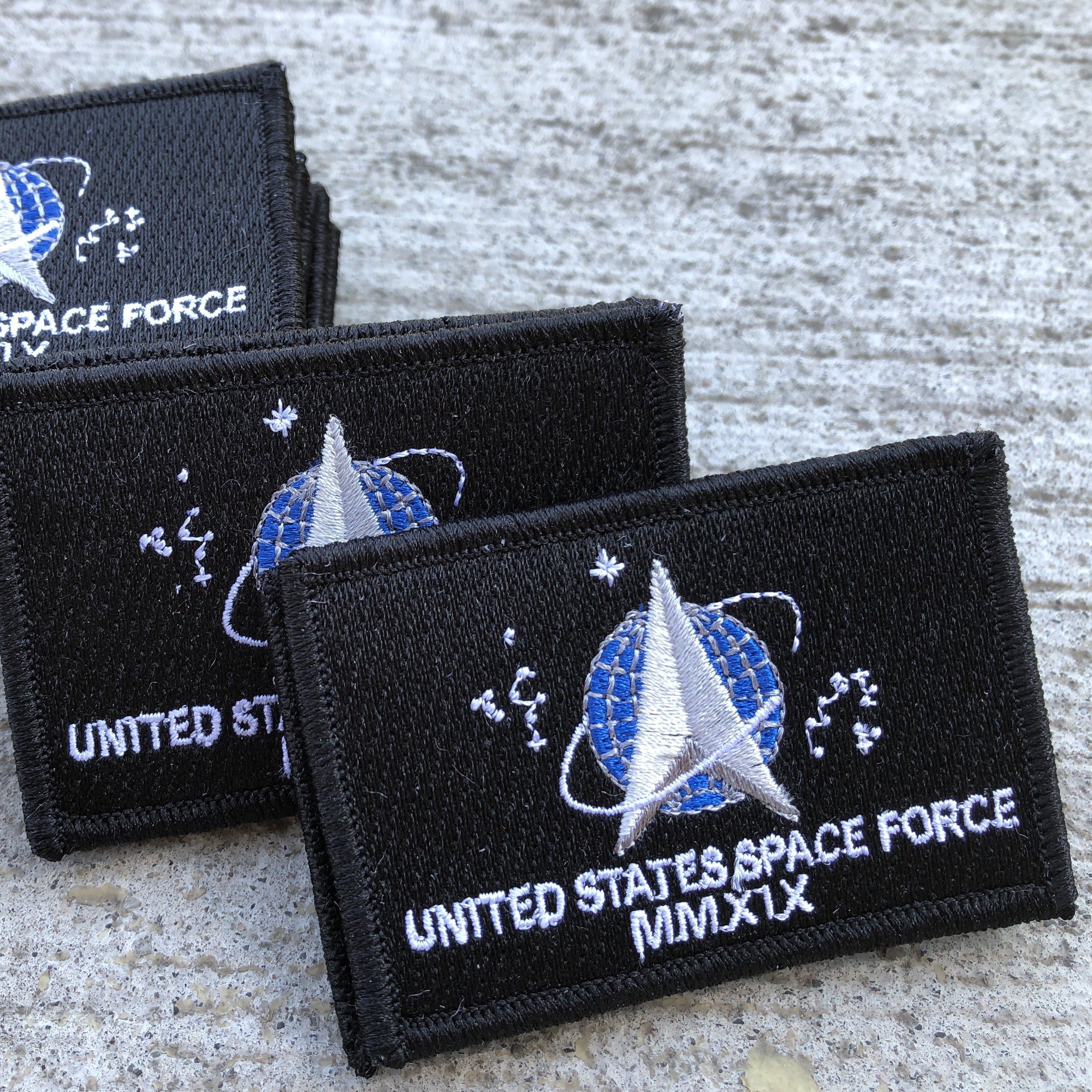 2"x3" US Space Force Tactical Patches