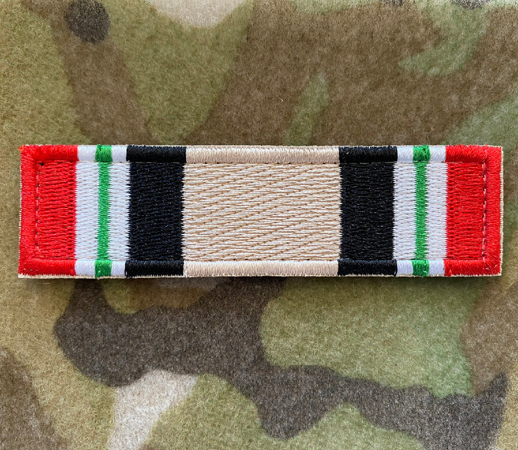 Iraq Service Banner Morale Patch