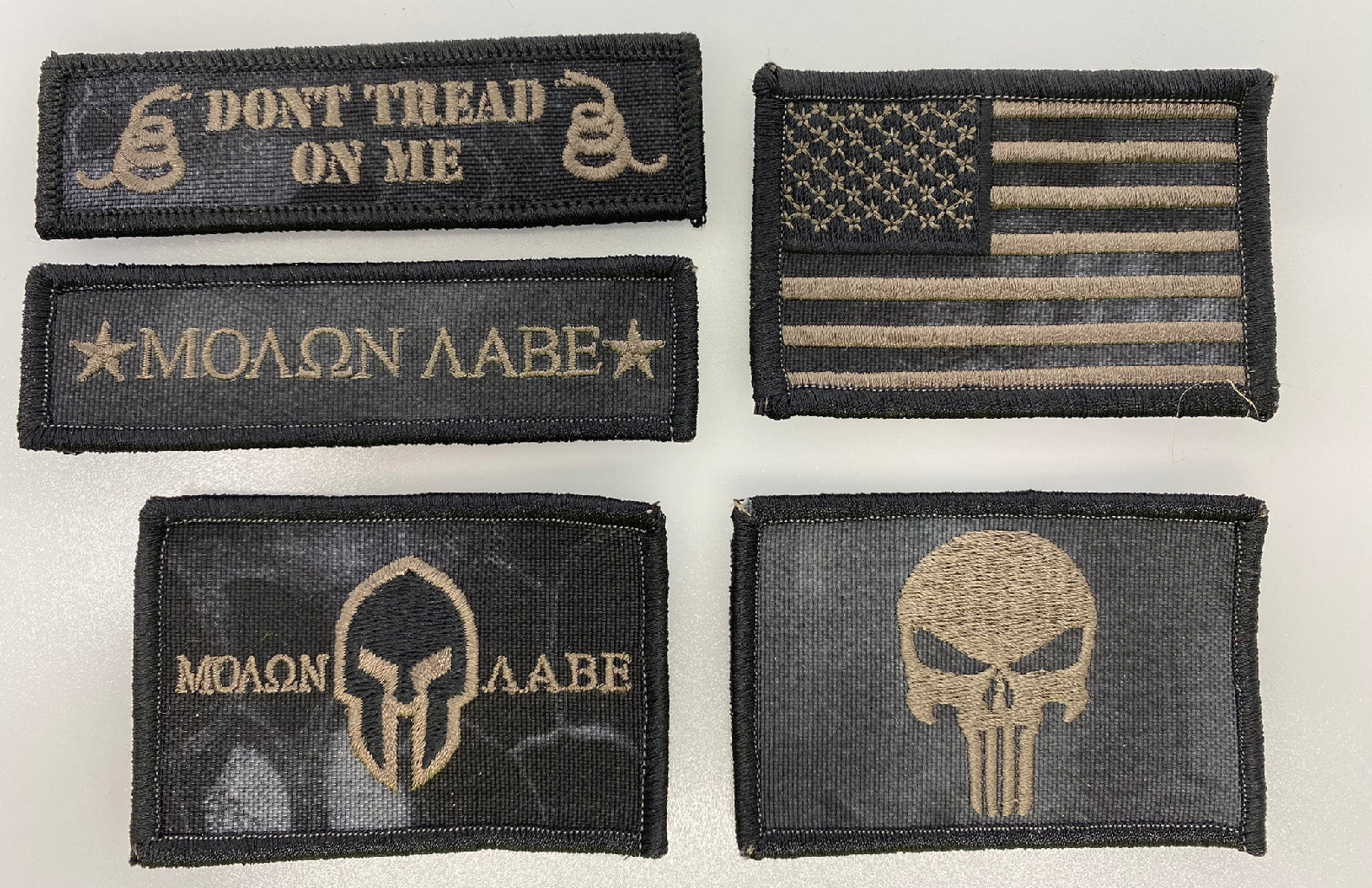 Kryptek-Typhon Camouflage Tactical Patch Collection