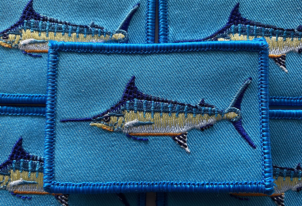 2"x3" Marlin Fishing Tactical Patch