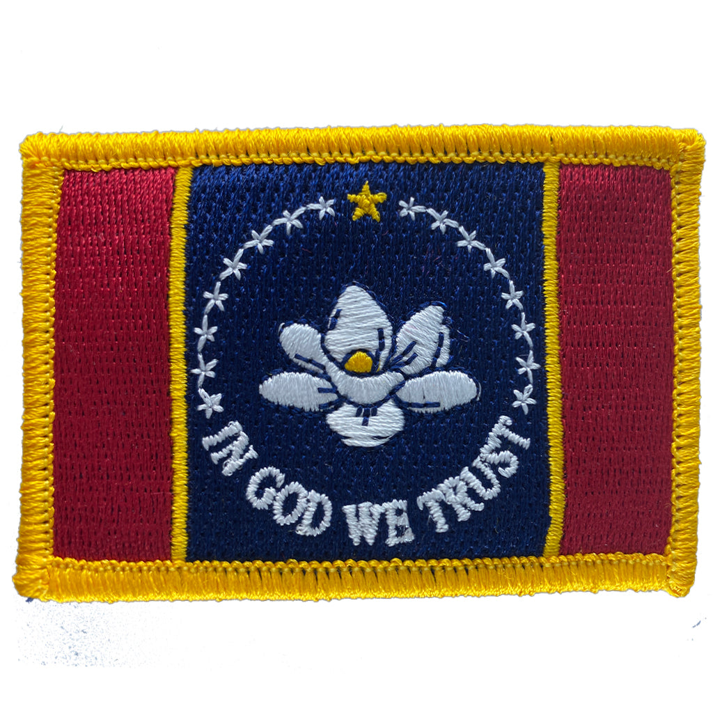 New Mississippi Flag - Tactical State Patch