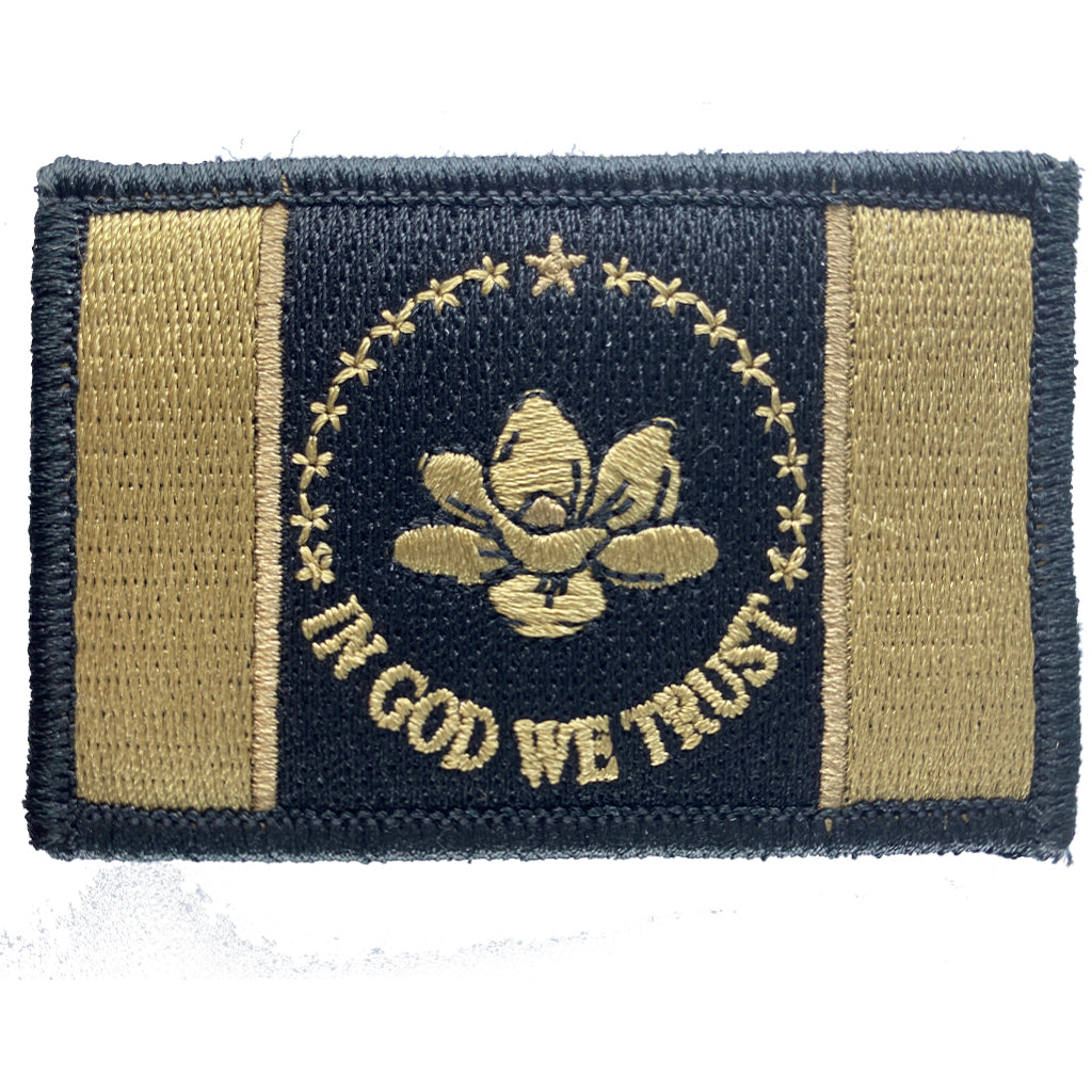 New Mississippi Flag - Tactical State Patch