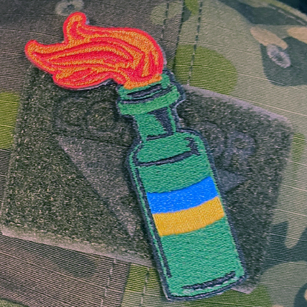 Ukraine Molotov Cocktail
