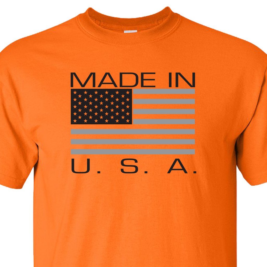 Made in USA -Worksite Orange