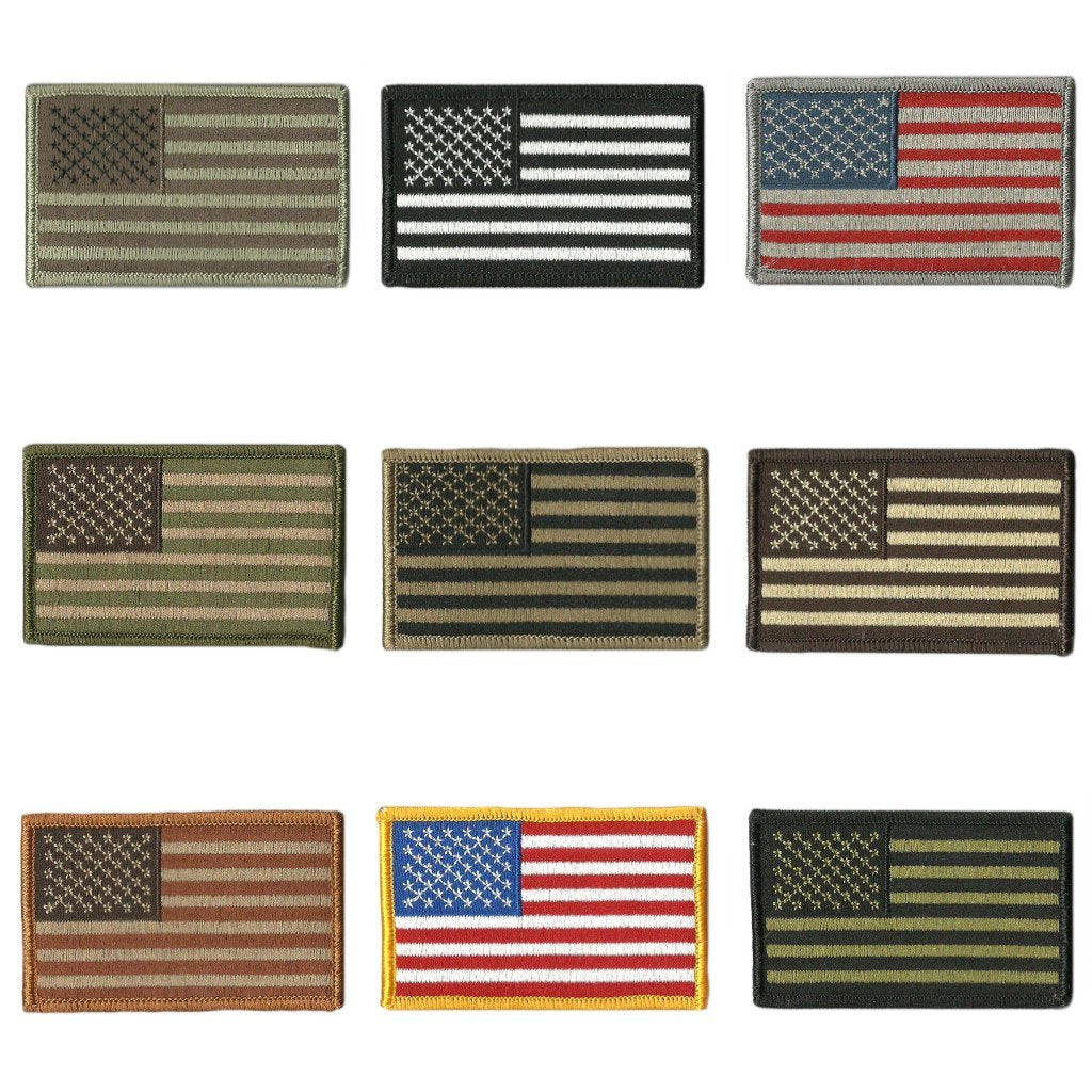 USA Shoulder Patches - Iron-On