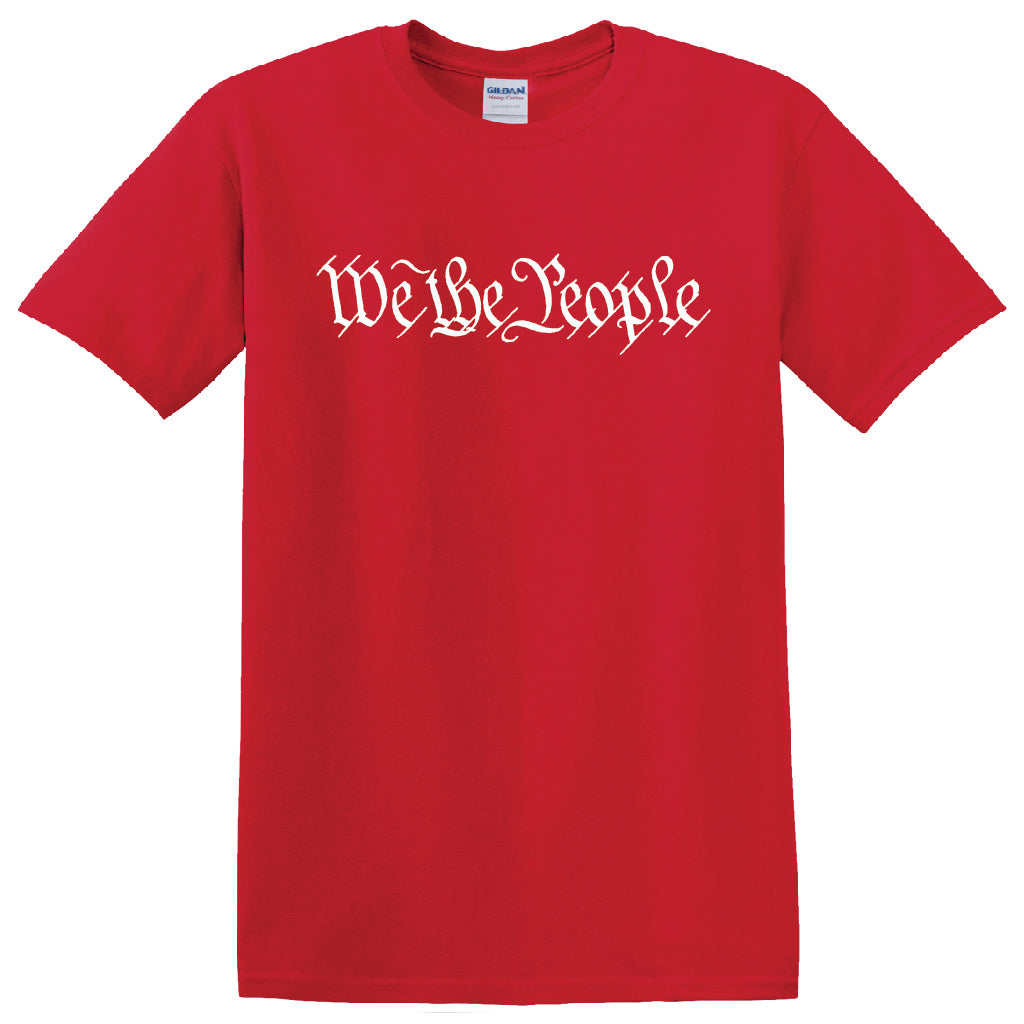 We The People - Red T-Shirt