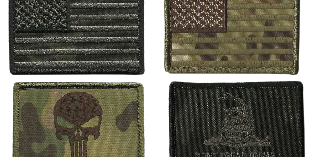 Kryptek-Highlander Camouflage Tactical Patch Collection