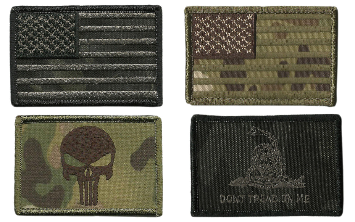 Camouflage Tactical Patches | Gadsden and Culpeper