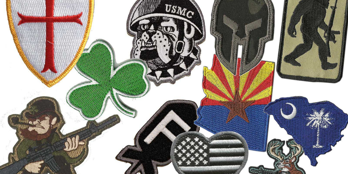 USA Skull Punk Patches Iron on Patch - Morale Patch Sew on Patch for USA  Army, Navy Seals, Police, American Patriots, Bikers - Tactical Patch for