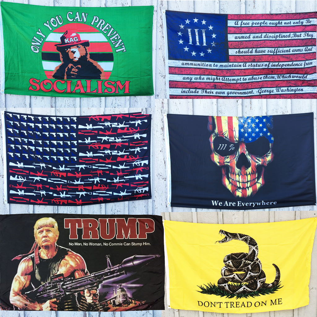 New BAD ASS Flags — Gadsden and Culpeper
