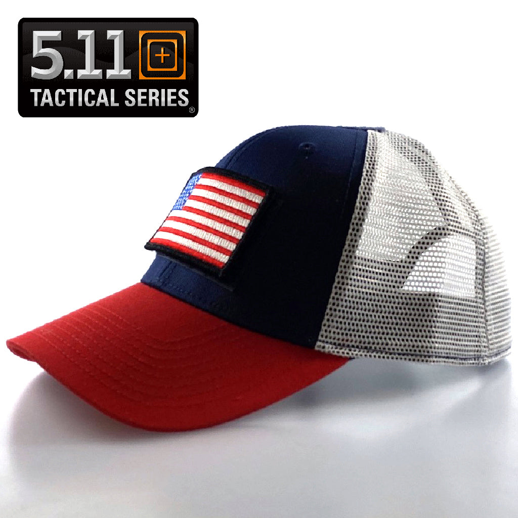 Veteran Hook & Loop Patch Hat cyt with Flag Patch