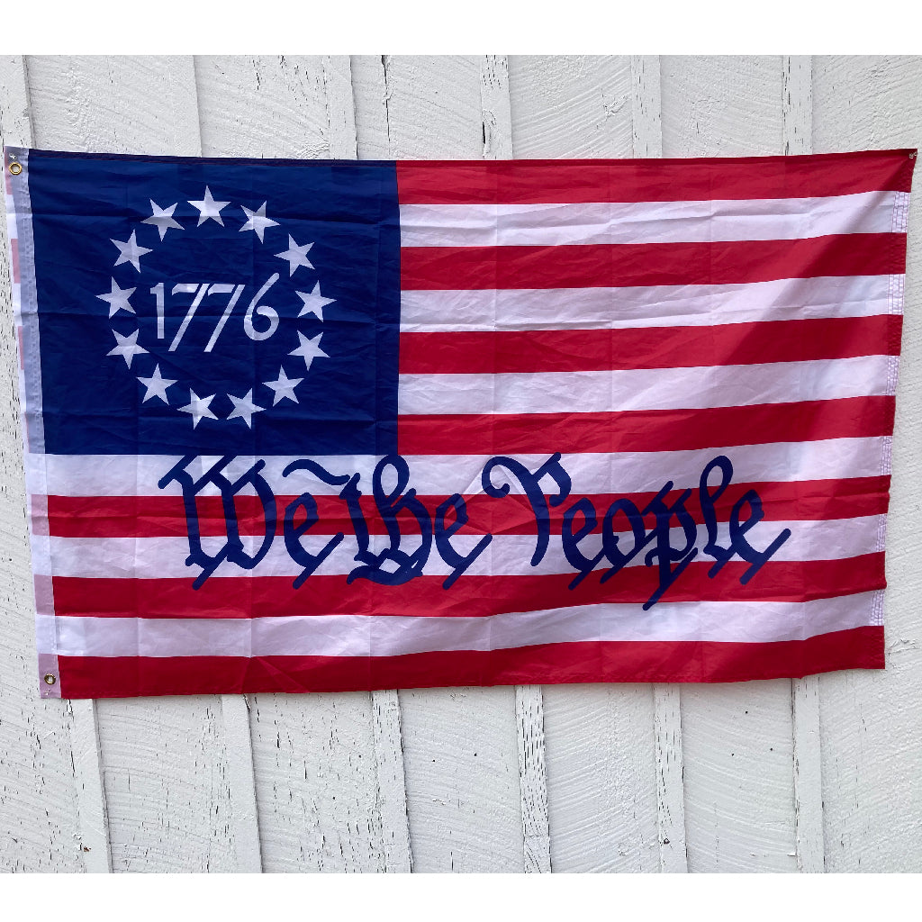 FREE GIFT FLAG - "WE THE PEOPLE" - 1776 - BETSY ROSS