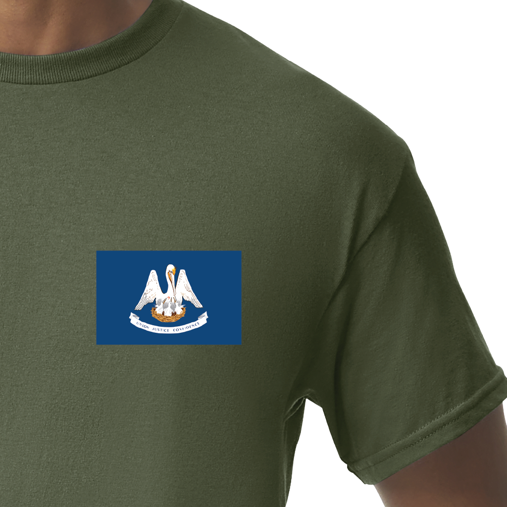 State Flag T-Shirts - Louisiana