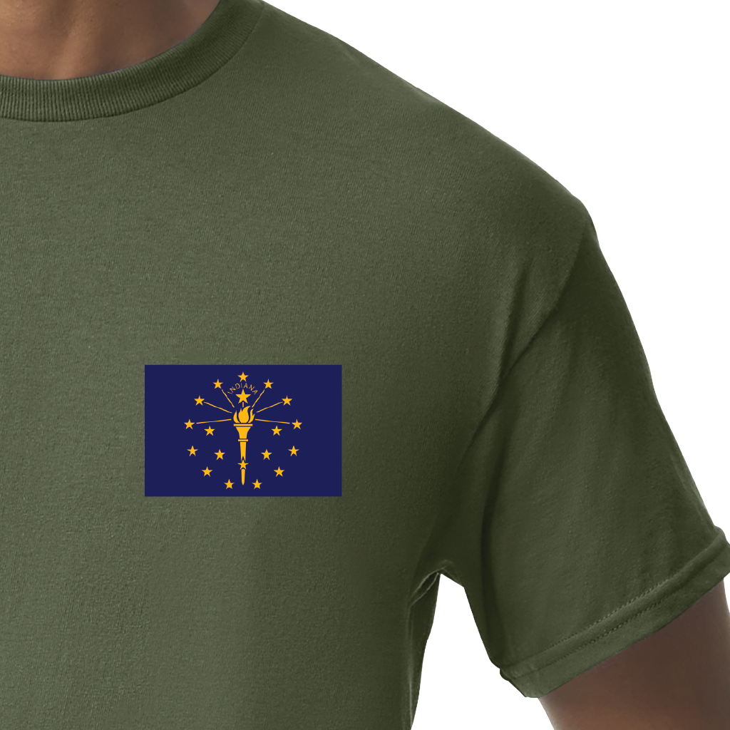 State Flag T-Shirts - Indiana