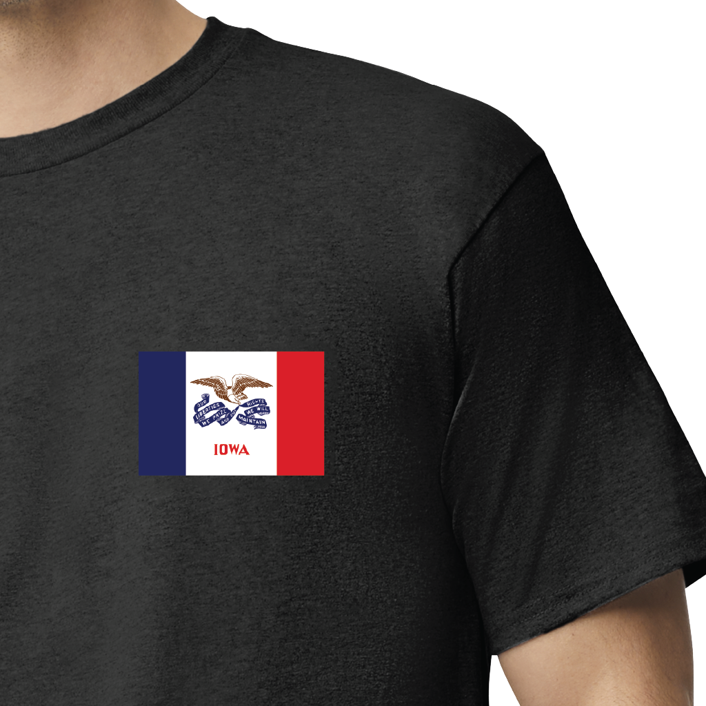 State Flag T-Shirts - Iowa