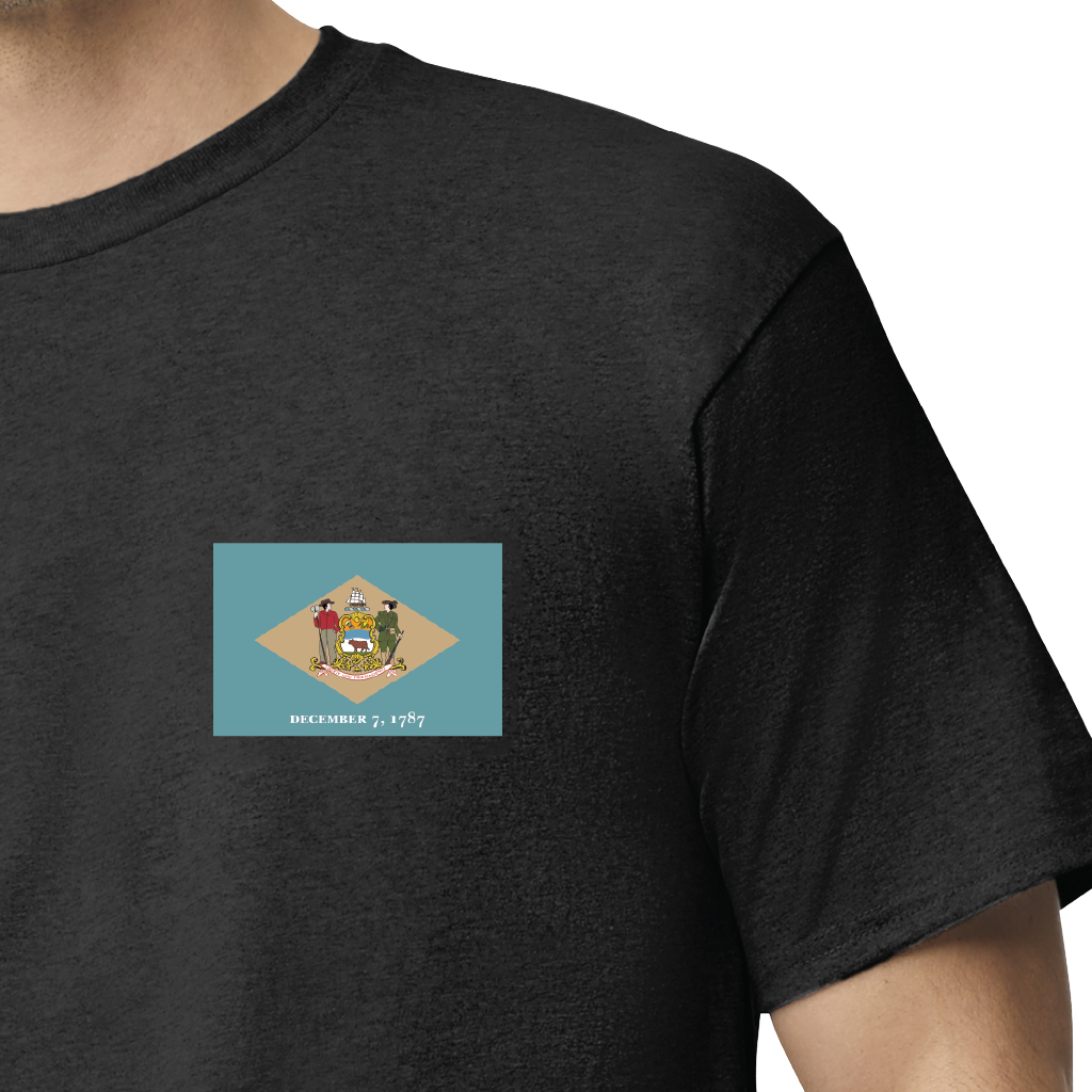 State Flag T-Shirts - Delaware