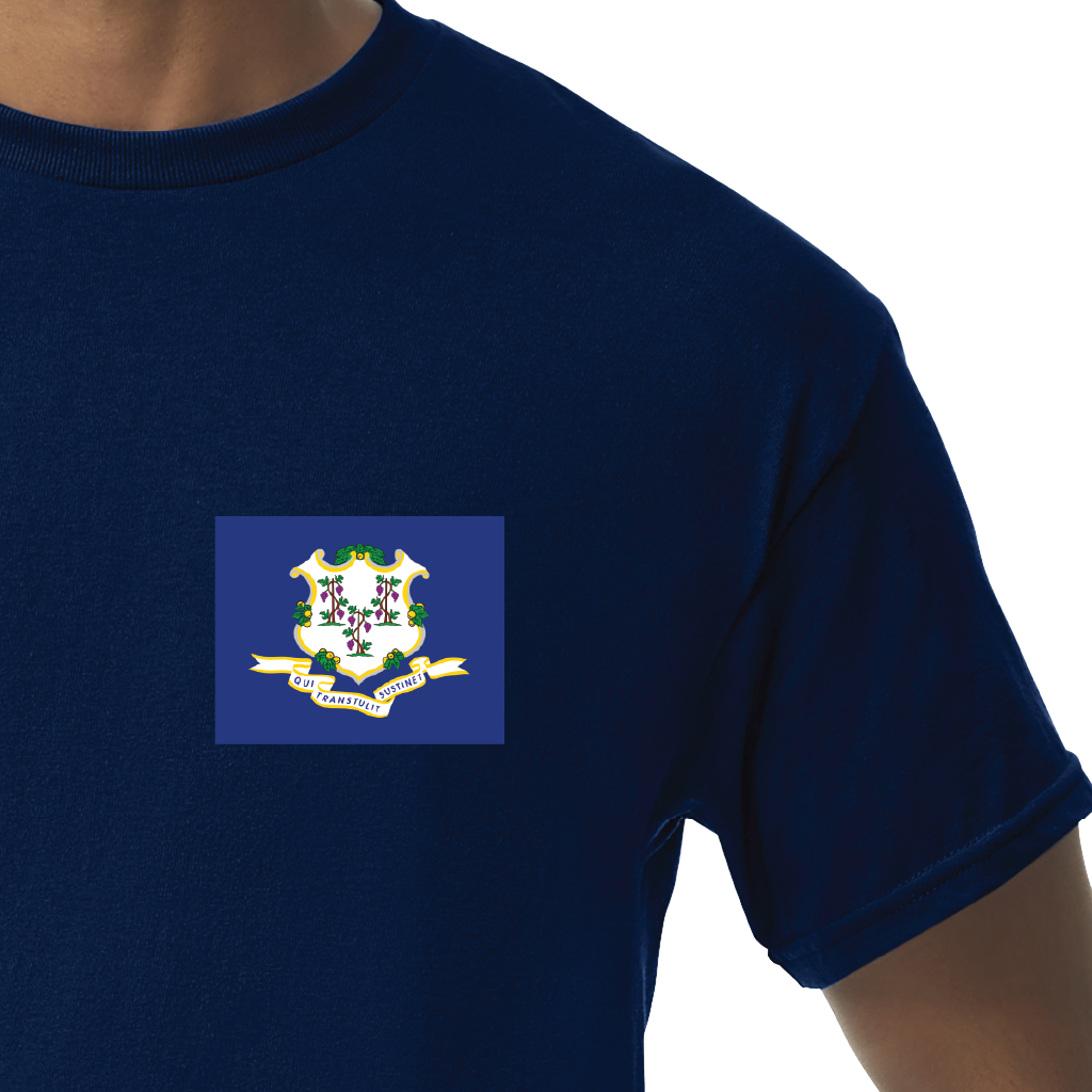 State Flag T-Shirts - Connecticut