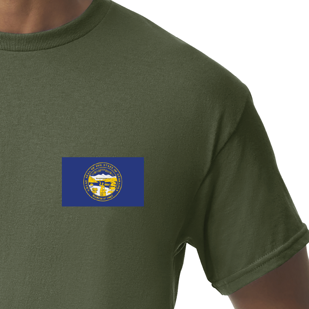 State Flag T-Shirts - Nebraska