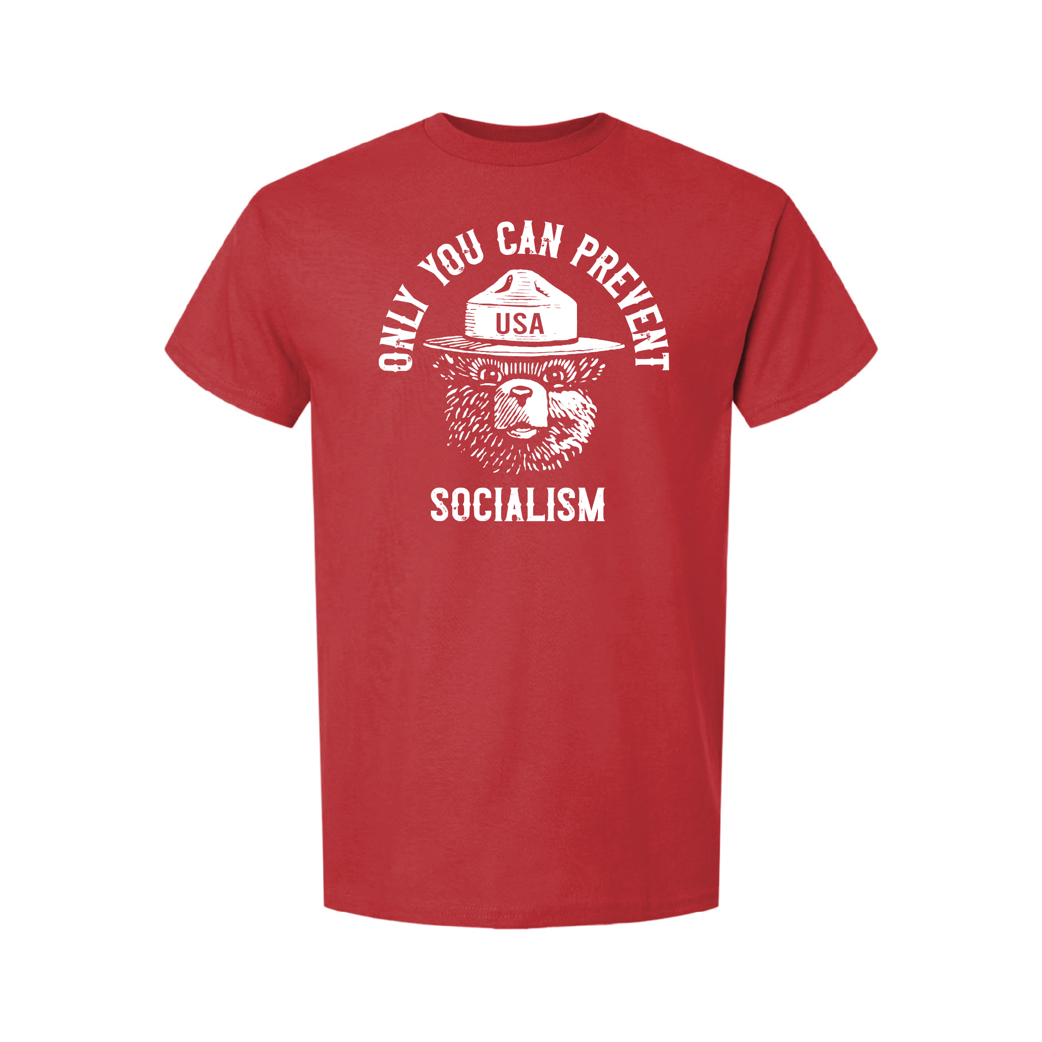 Smokey "Only You Can Prevent Socialism" T-Shirts