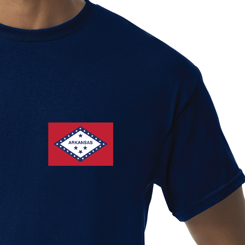 State Flag T-Shirts - Arkansas