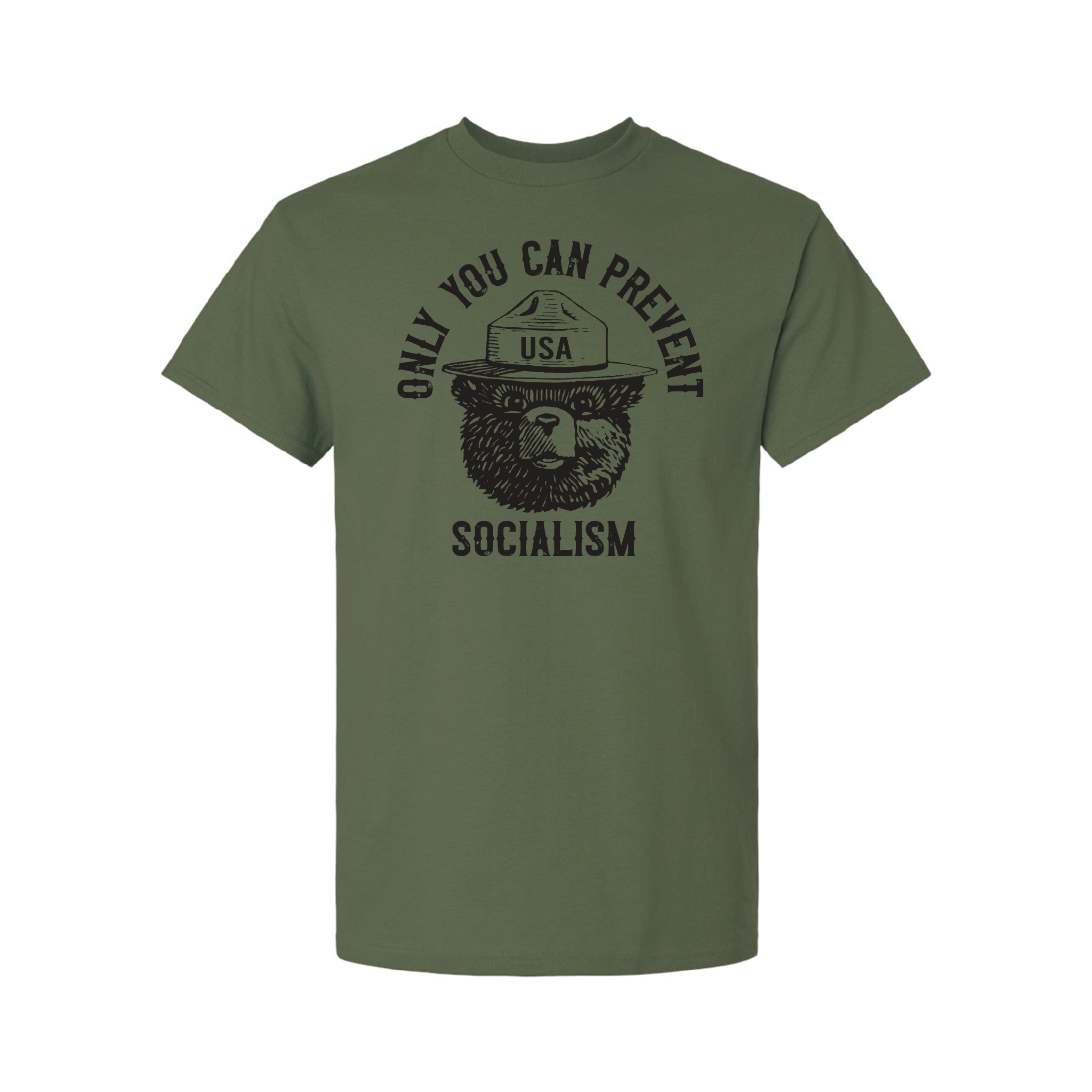 Smokey "Only You Can Prevent Socialism" T-Shirts