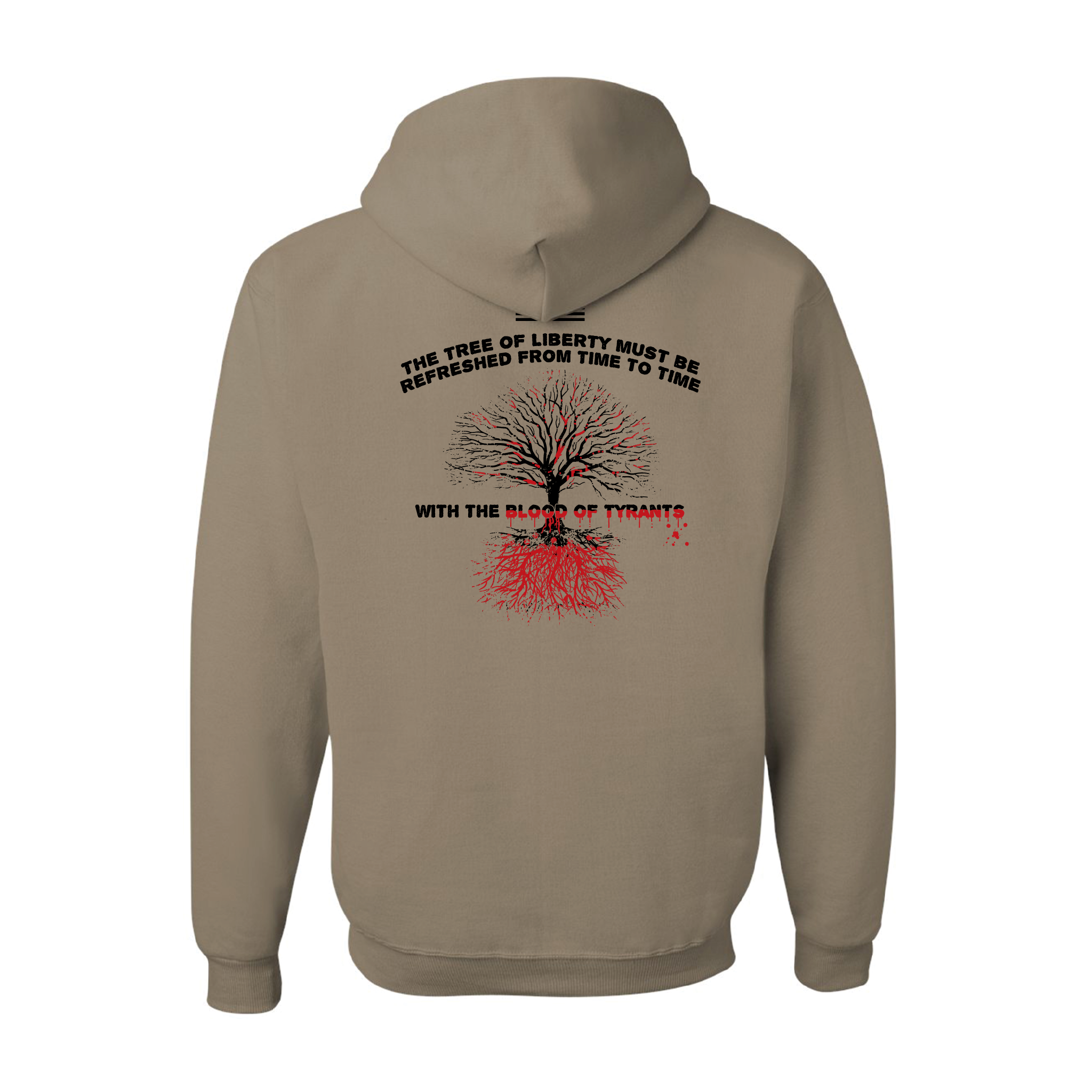 Blood Of Tyrants Liberty Tree Hooded Sweatshirts