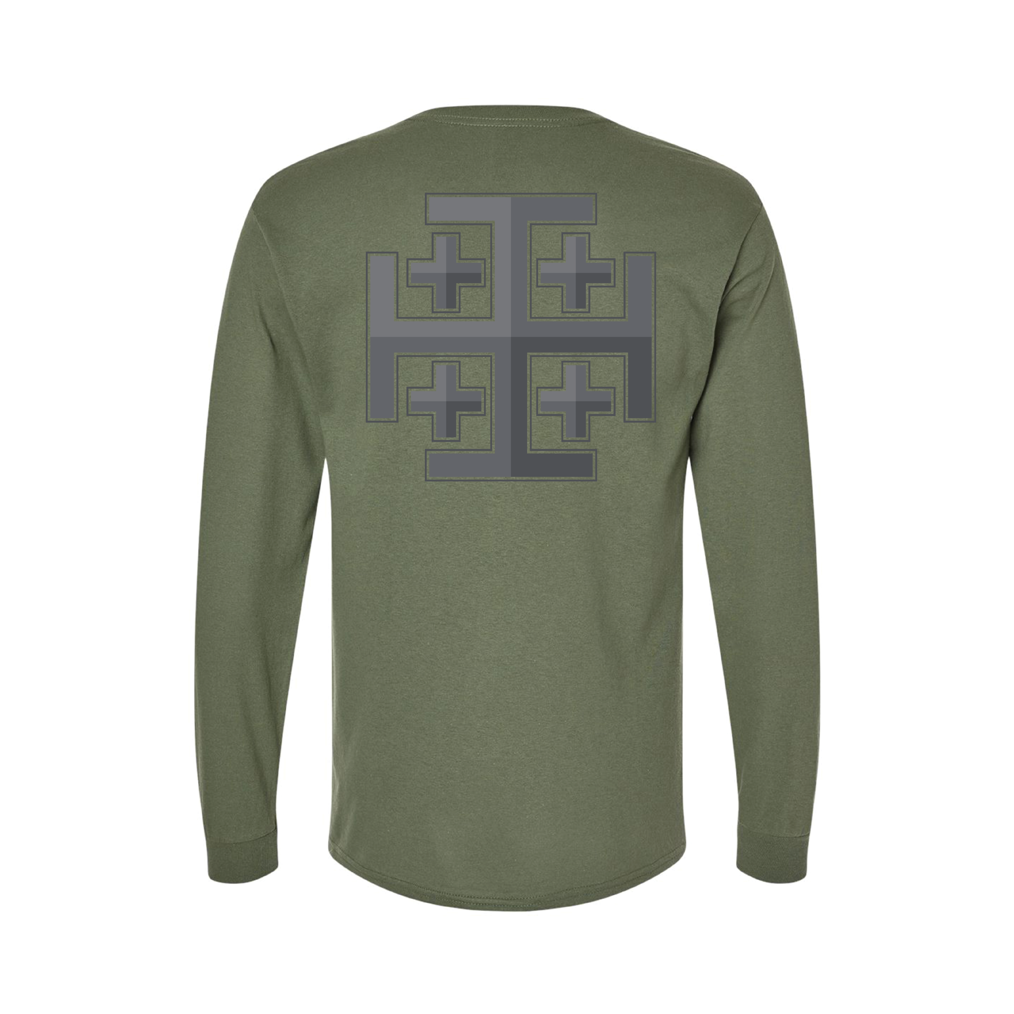 Jerusalem Cross Longsleeve T-Shirts