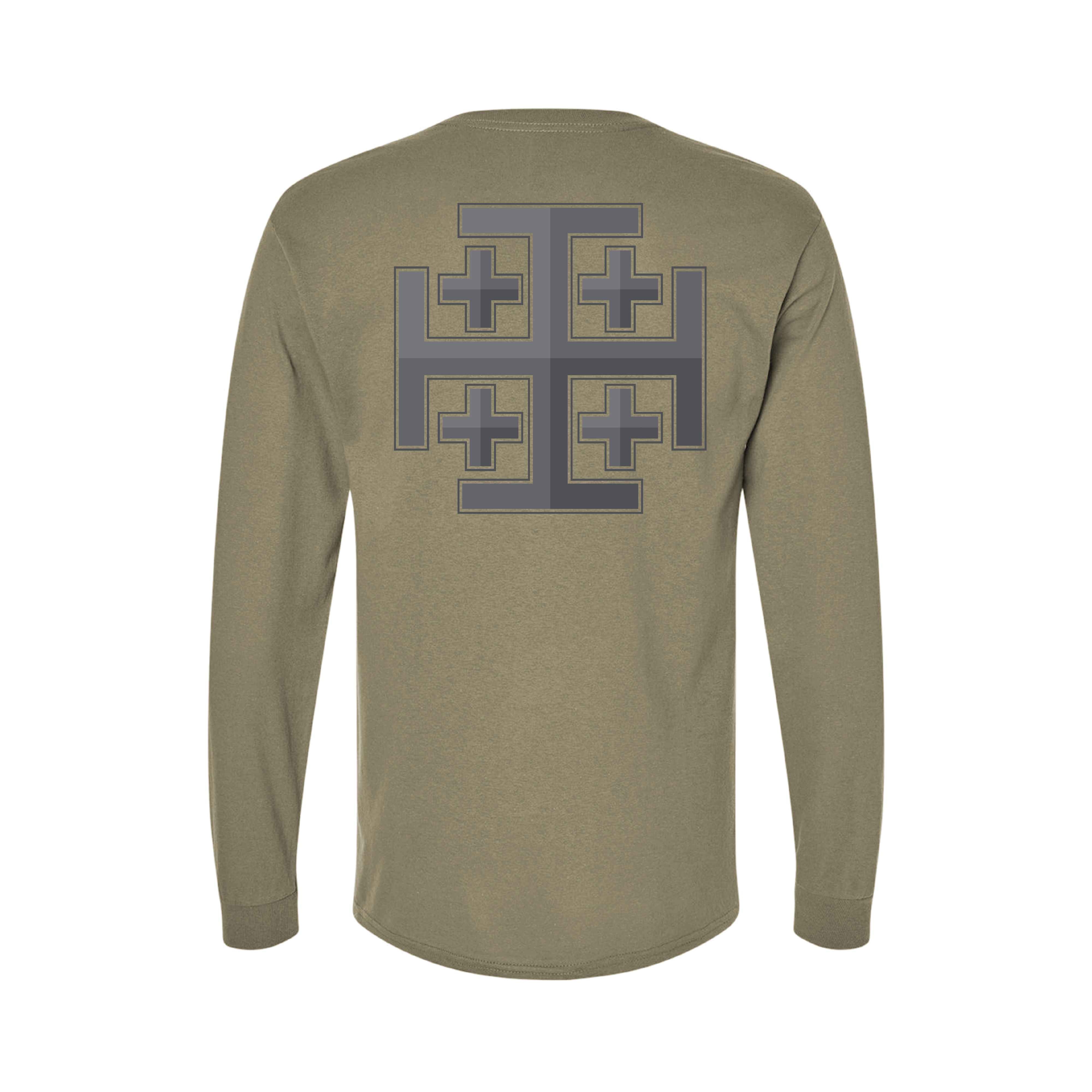 Jerusalem Cross Longsleeve T-Shirts