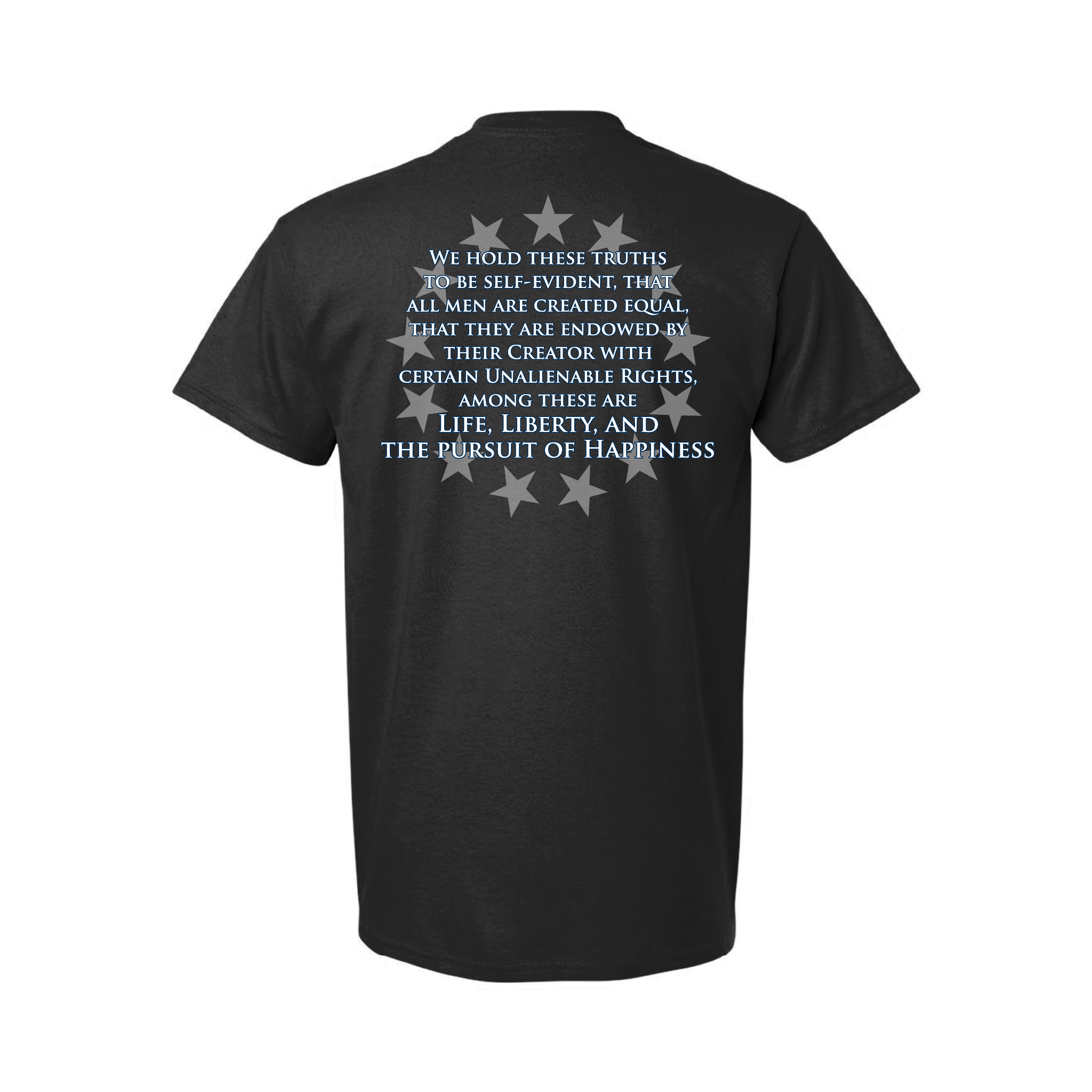 Jefferson T-Shirt Blue  - Hostility to Tyranny