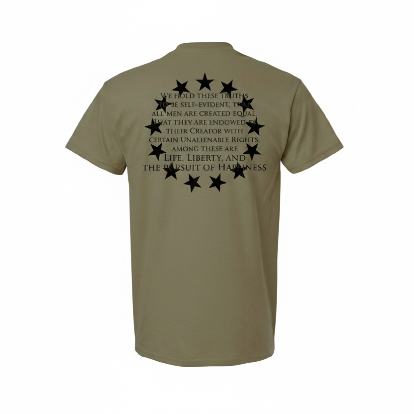 Jefferson T-Shirt Blue  - Hostility to Tyranny