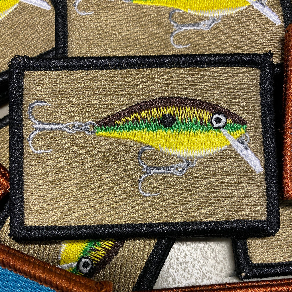2"x3" Crankbait Tactical Patch - Shad