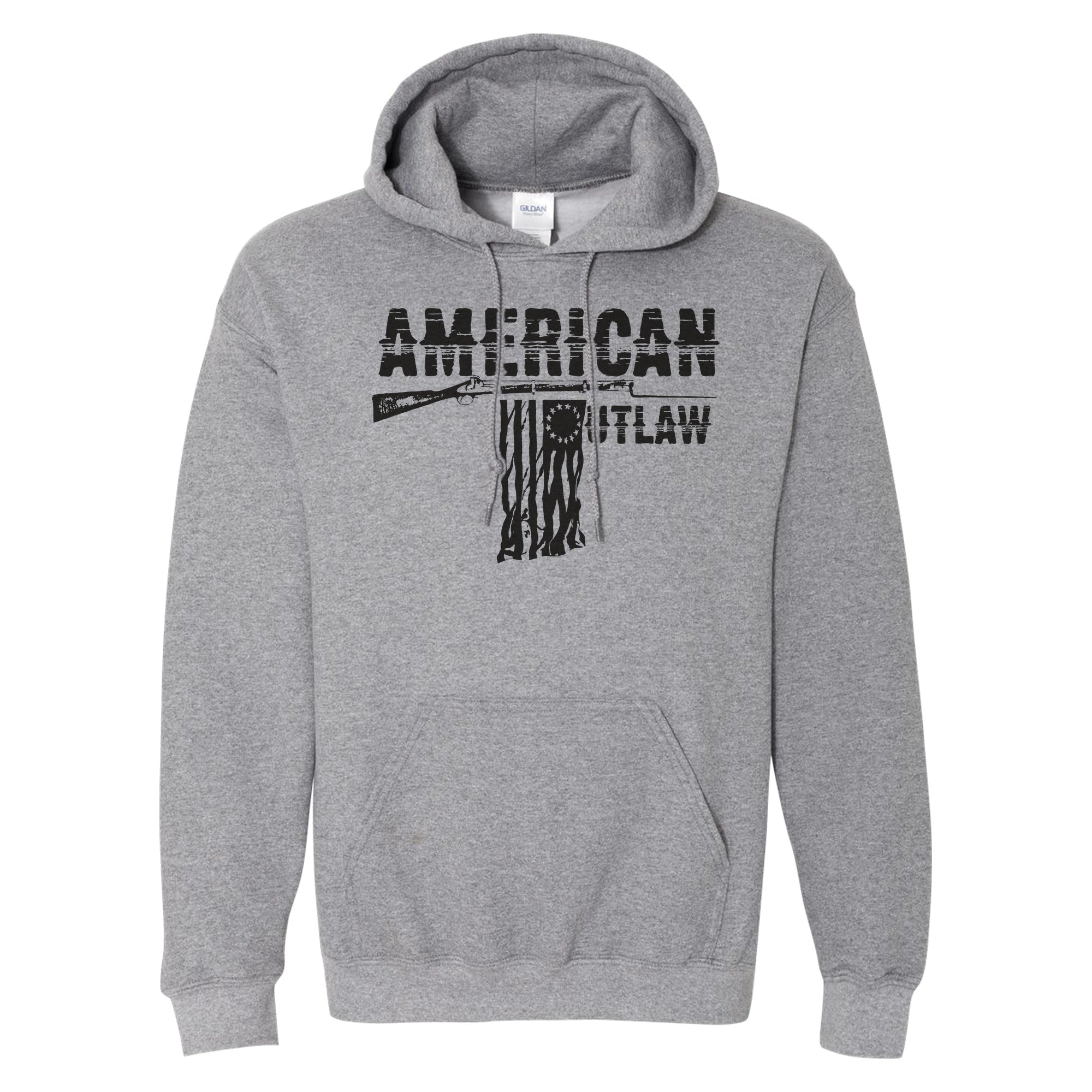 American Outlaw - Weapon Of Democracy - Hooded Sweatshirt