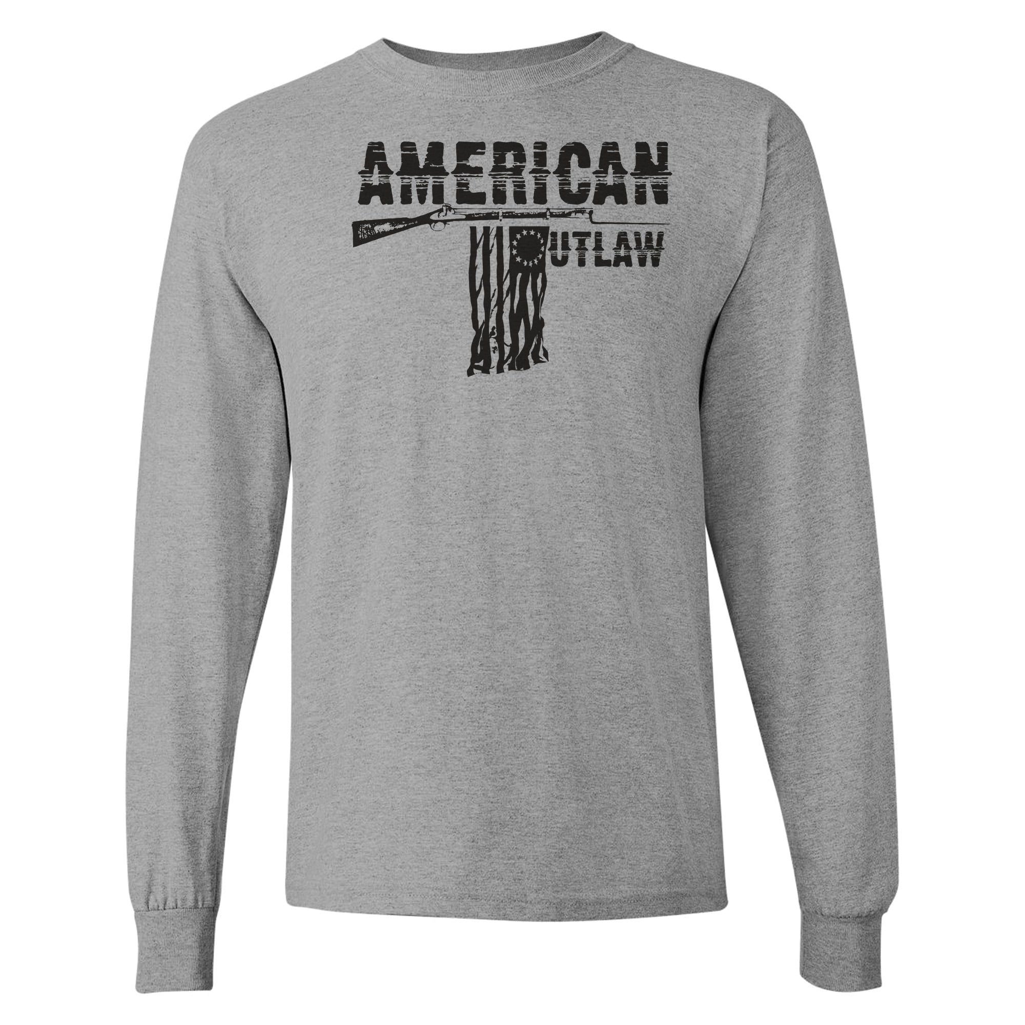American Outlaw- Weapon Of Democracy - Longsleeve T-Shirt