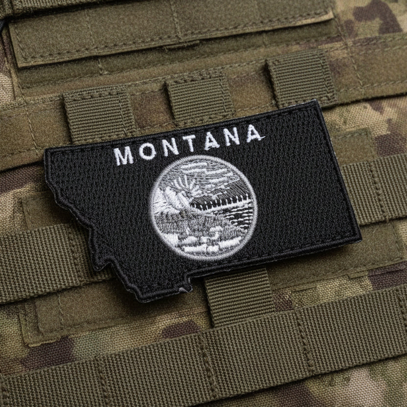 Die-Cut Montana State Patch