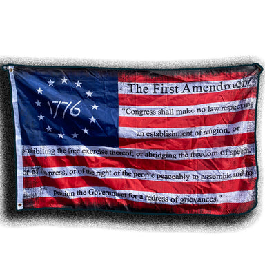 3'X5' 100D AMERICAN PATRIOT 1776 FLAG