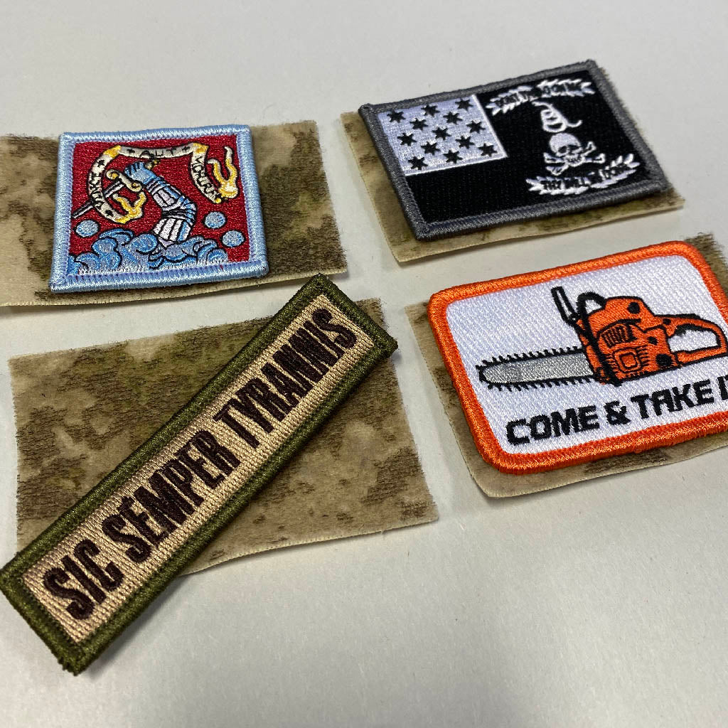 Build a 4-pack Tactical Patch Set-Up - $9.95 Special